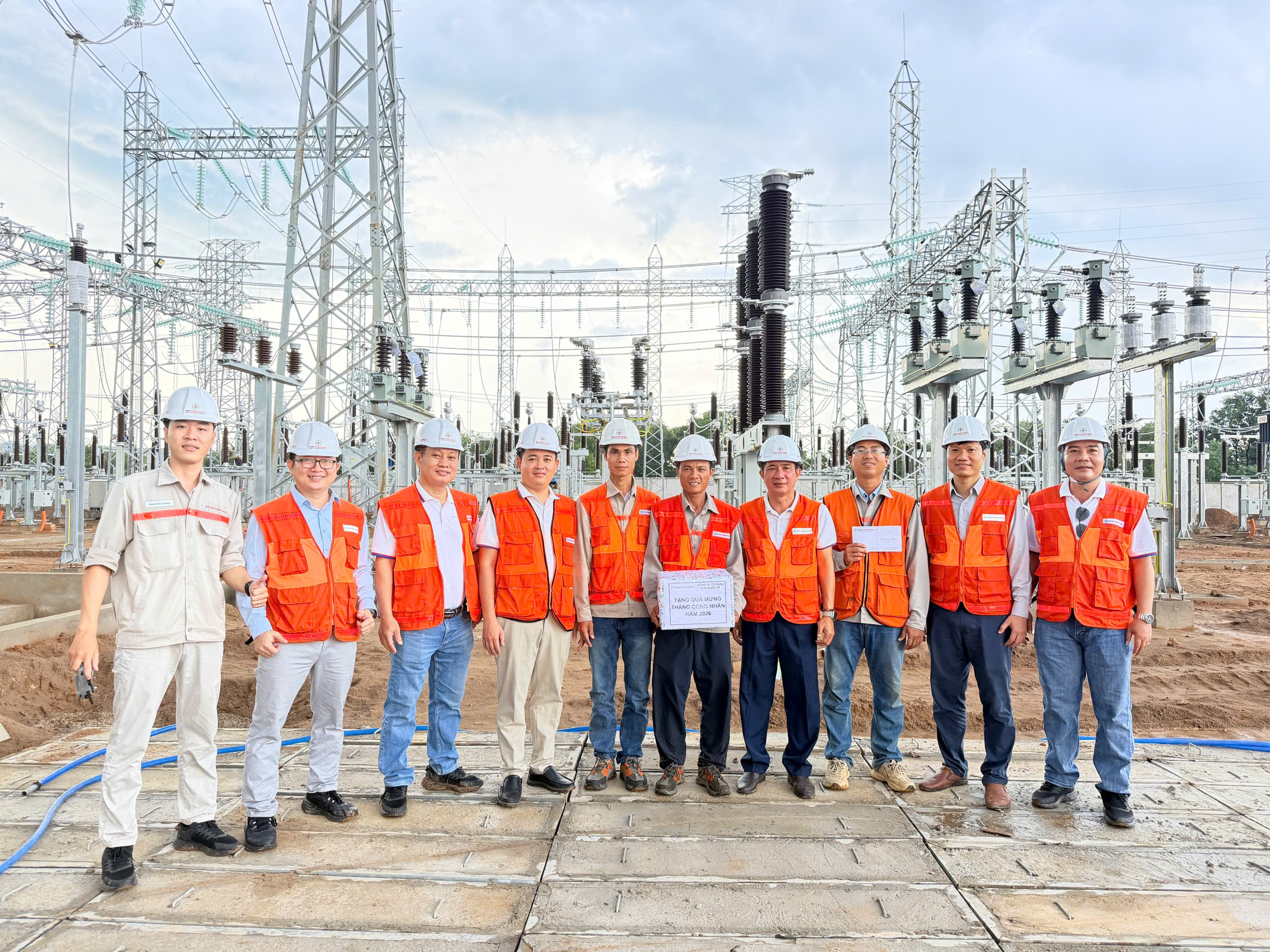 Công ty cổ phần EVN Quốc tế – Đồng hành cùng người lao động trong Tháng Công nhân 2026