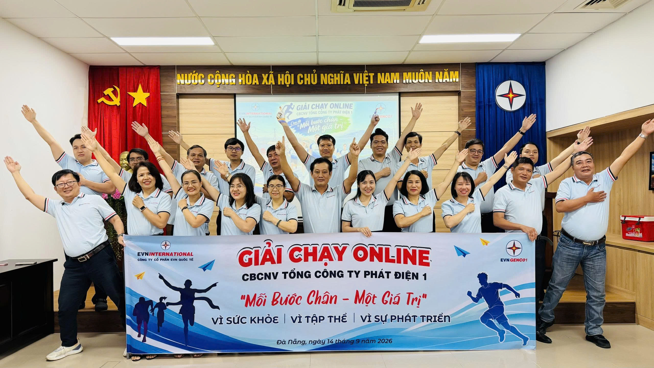 EVNI cùng nhau sải bước – Lan tỏa năng lượng tích cực